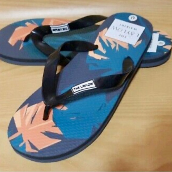 The Laylow Waikiki Mens Flip Flops Size XL New In Package - Picture 2 of 3